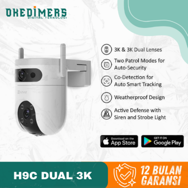 EZVIZ H9C 5+5MP DUAL CAMERA OUTDOOR CCTV